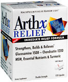 Arthx Relief Capsules Double Strength  -  120 Caplets
