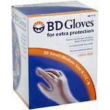 BD Vinyl Gloves, Non-Sterile, Medium  - 50ea