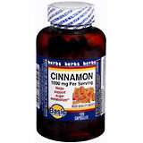 Basic Vitamins Cinnamon 1000 mg Capsules - 120 CP
