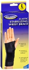 Bell-Horn Elastic Stabilizing Wrist Brace Large Left  -  1 EA