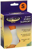Bell-Horn Elastic Ankle Support Small White  -  1 EA