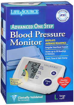 LifeSource Blood Pressure Monitor, Extra Large Cuff