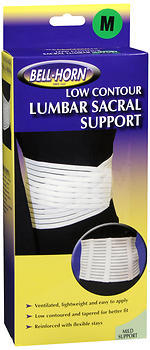 Bell-Horn Low Contour Lumbar Sacral Support Medium  -  1 EA