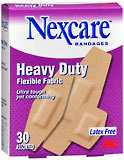 3M Nexcare Bandages Heavy Duty Flexible Fabric Assorted - 40 EA