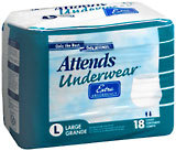 Attends Underwear Large Extra Absorbency - 4 Pack x 18 EA