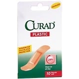 Curad Plastic Bandages, Regular  - 10ea