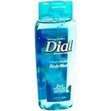 Dial 2-in-1 Clean Rinsing Body Wash Spring Water - 12 OZ