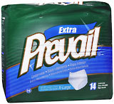 Prevail Underwear Extra Large 58 to 68 inches - 14 EA