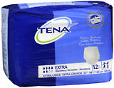 TENA Underwear Extra Large 55-66 Inches - 12 EA