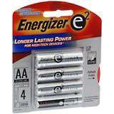 Energizer e2 Batteries AA 4-Pack - 4 EA
