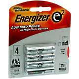 Energizer e2 Batteries AAA 4-Pack - 4 EA