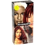 XtremeFX Color Shock for Natural or Bleached Hair, Hot Red  - 1ea
