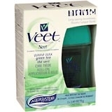 Veet Warm Wax Roll-On Green Tea 2X2.45 Pack - 1 EA