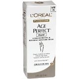 L'Oreal Plenitude Age Perfect Ultra-Hydrating and Repairing Moisture Cream Hand - 2.5 Ounces