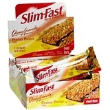 Slim-Fast Meal Options Bars 12-Pack Chewy Granola Peanut Butter 12X1.97 Pack - 12 Each
