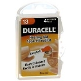 Duracell Hearing Aid Batteries EasyTab 4-Pack DA13N4 - 4 EA