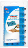 Ezy-Dose Four-A-Day Weekly One-Day-At-A-Time Medication Organizer Medium #67405 - 1 EA