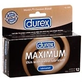 Durex Premium Latex Condoms, Lubricated  - 12ea