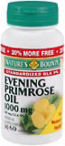 Nature's Bounty Evening Primrose Oil 1000 mg Softgels  -  60 Caplets