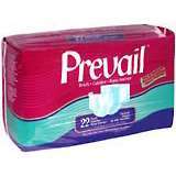 Prevail Adult Briefs Medium 32 to 44 inches - 22 EA