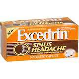 Excedrin Sinus Headache Caplets - 50 CP