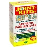 Joint-Ritis Arthritis Pain Reliever with Aloe, Vanishing Cream, Non-Greasy, Odor Free, Squeeze Tube  - 1.4oz