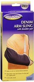 Bell-Horn Denim Arm Sling With Shoulder Pad Universal  -  1 EA