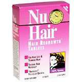 NuHair Hair Regrowth Tablets for Women  - 50ea