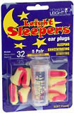 LEIGHT SLEEPERS Ear Plugs  -  5 PR