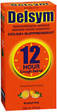 Delsym Cough Suppressant, Extended-Release Suspension, 12 Hour, Orange Taste  - 5oz