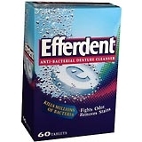 Efferdent Denture Cleanser Tablets - 60 Tablets