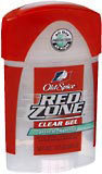 Old Spice Red Zone Anti-Perspirant Deodorant Clear Gel Pure Sport - 3 OZ