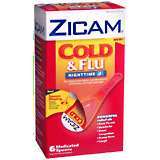 ZICAM Cold and Flu Medicated Spoons Nighttime - 6 EA