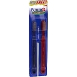 Butler Classic Toothbrushes Compact Soft - 2 EA
