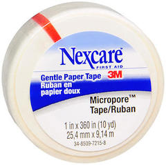 3M Nexcare Micropore Paper Tape 1 X  10 Yards - 10 YD