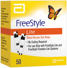 FreeStyle Lite Test Strips - 50 EA