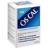 Os-Cal 500 Calcium Supplement, Tablets  - 75ea