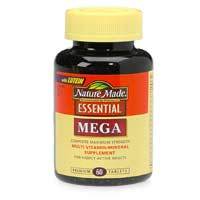 Nature Made MEGA Multivitamins & Minerals       Tablets  60 - 60 Tablets