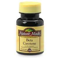 Nature Made Beta Carotene - 100 Caplets