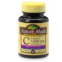 Nature Made Vitamin C With Rose Hips  1000 mg   Tablets  60 - 60 Tablets