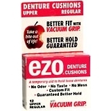 Ezo Denture Cushions Upper Regular - 12 EA