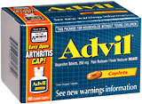 Advil Ibuprofen, 200 mg, Coated Caplets  - 165ea