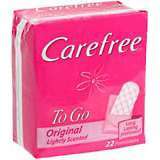 Carefree Pantiliners, Original, Lightly Scented  - 22ea