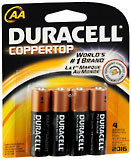 Duracell AA Alkaline Batteries 4-Pack - 4 EA