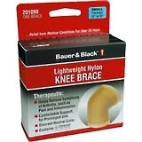 Bauer & Black Lightweight Nylon Knee Brace, Small (Fits Knee 12 to 15 Inches)  - 1ea