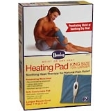 Dunlap Heating Pad, Moist or Dry Heat, King Size  - 1ea