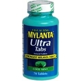 Mylanta Antacid, Double Strength, Tablets, Cool Mint Creme  - 70ea