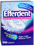 Efferdent Denture Cleanser Tablets - 90 Tablets