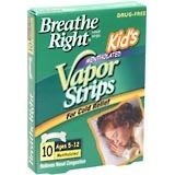 Breathe Right Nasal Strips, Children's Colds, Ages 5-12  - 10ea