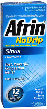 Afrin No Drip Pump Mist Sinus - 15ML